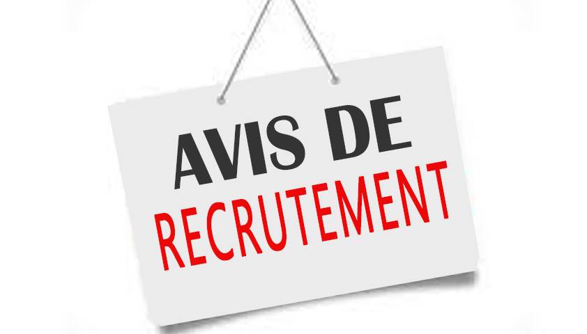 Avis de recrutement